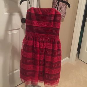 Holiday Party Strapless Dress